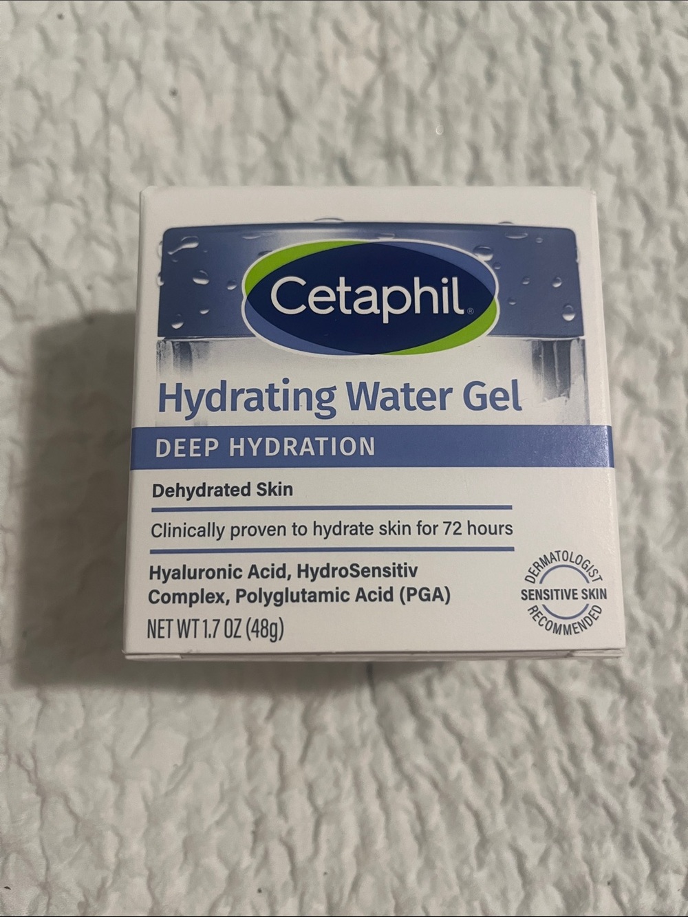 NWT Cetaphil Water Gel Moisturizer